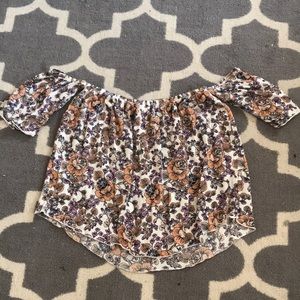 Off the shoulder shirt